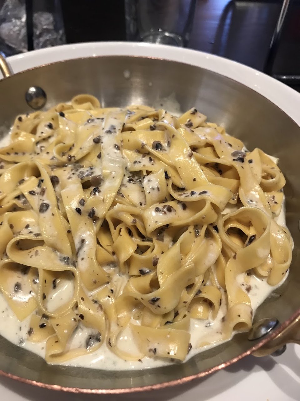 Fettuccine Al Tartufo Nero